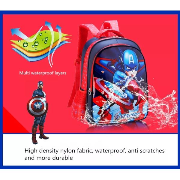 Водоустойчивый рюкзак дела случайный эргономический для школы детей