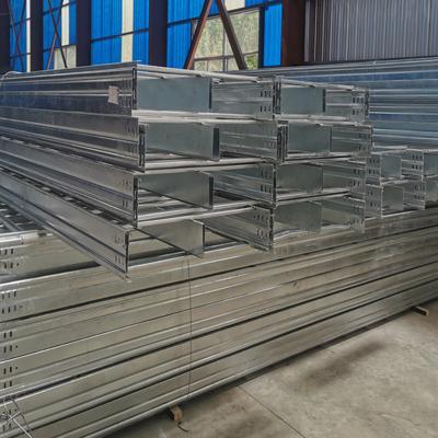 High Corrosion Resistance Ladder Type Cable Tray Standard Sizes 50mm - 150mm In Indoor Outdoor Environments