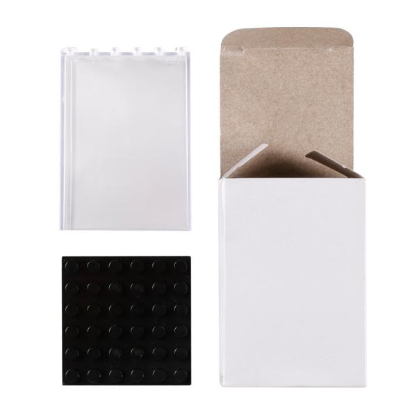 Plastic transparent model display box storage box dust cover toy for building blocks mini figures