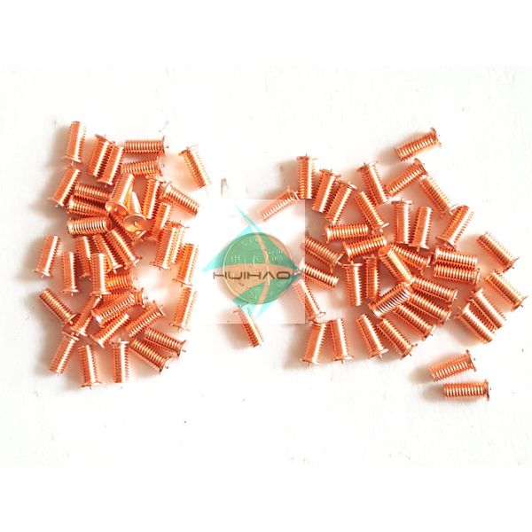 m5 Stainless Steel Capacitor Discharge CD Stainless Steel Stud Welding Pins For Curain Wall Adornment