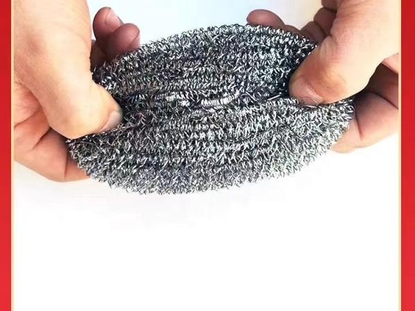Round Stainless Steel Cleaning Ball Rust Resistance For Kitchen Cleaning