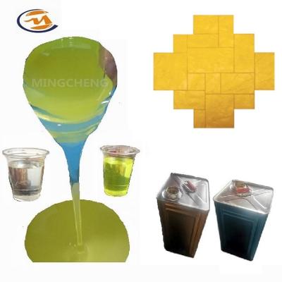 80A Polystone Statue Mold Polyurethane Liquid Rubber Light Yellow Transparent