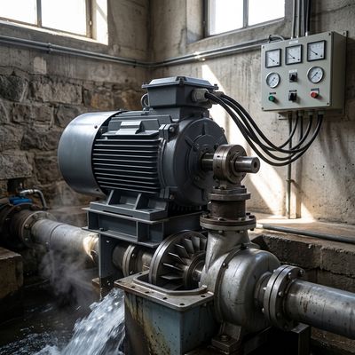 Low Noise 30kW 250rpm Permanent Magnet Generator for Hydro Turbine 400V 50Hz