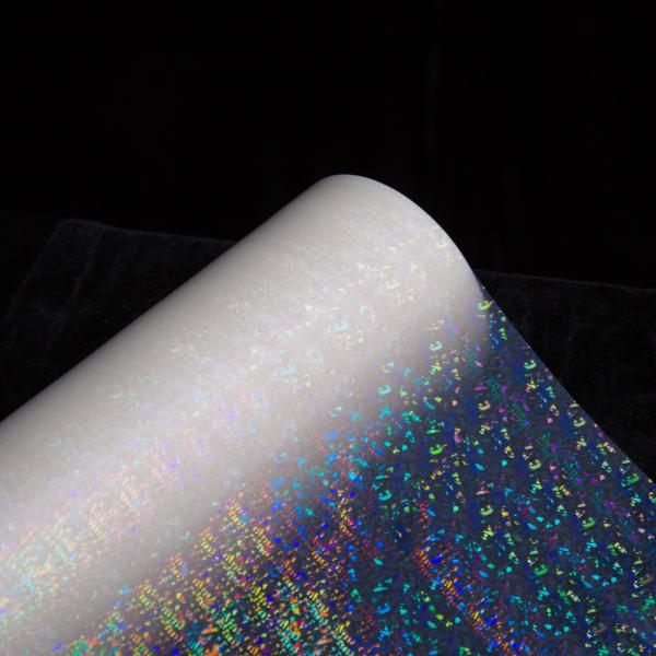 Transparent Holographic Thermal Lamination Film BOPP Material High Glossy Heat Lamination Film for Packaging