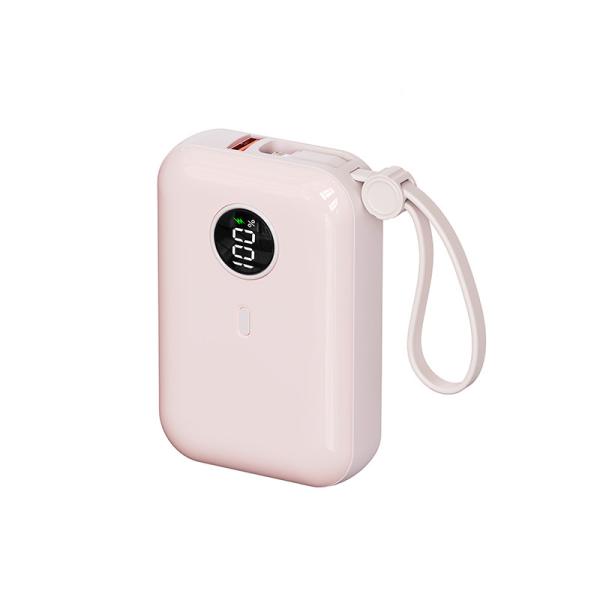 PD22.5W Banco de Energia Universal Carregamento Rápido Com Cable Tipo C PD20W Construído