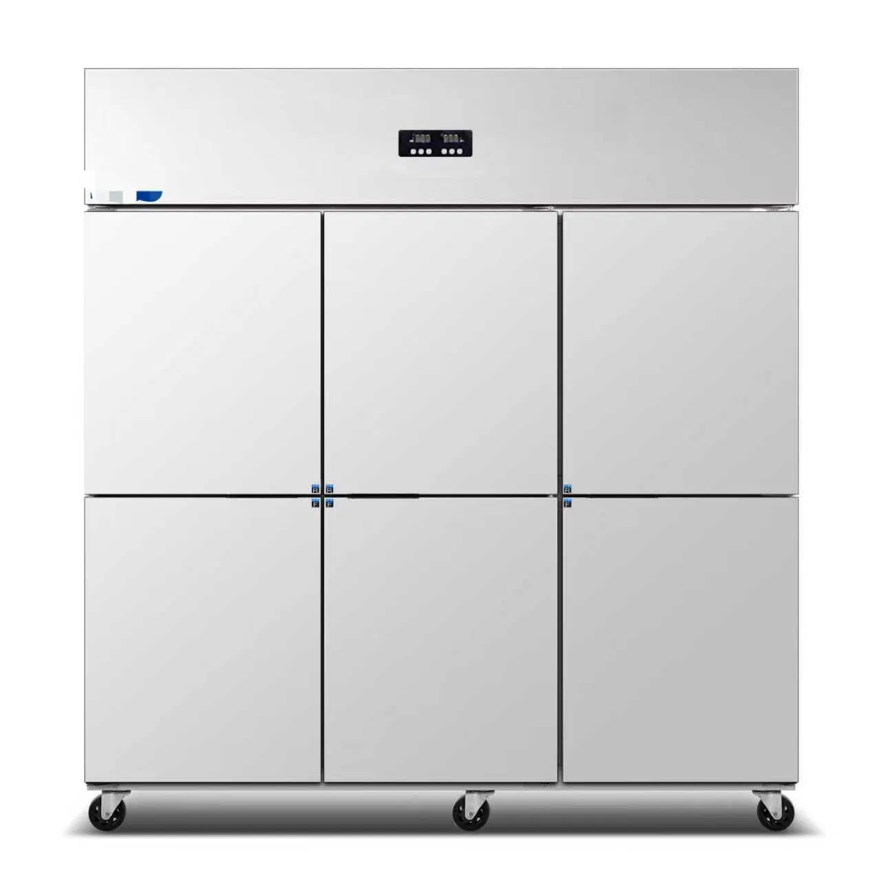 Commercial Stainless Steel Restaurant Fridge 6 Door Upright Freezer