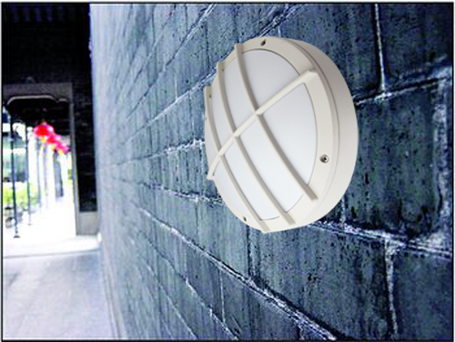 1600lm Outside Bulkhead Lights 20 W 270*270*mm IP65 3 years warranty