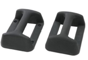 OEM ODM Industrial Doors Parts Black Plastic Handle Surface Installation