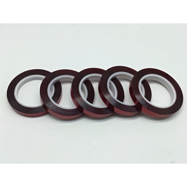 Heat Resistant Red PET Tape with Residue-Free Removal for High-Temperature Applications