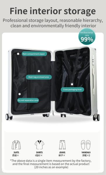 1682New cup holder Mute universal wheel password box for travel luggage