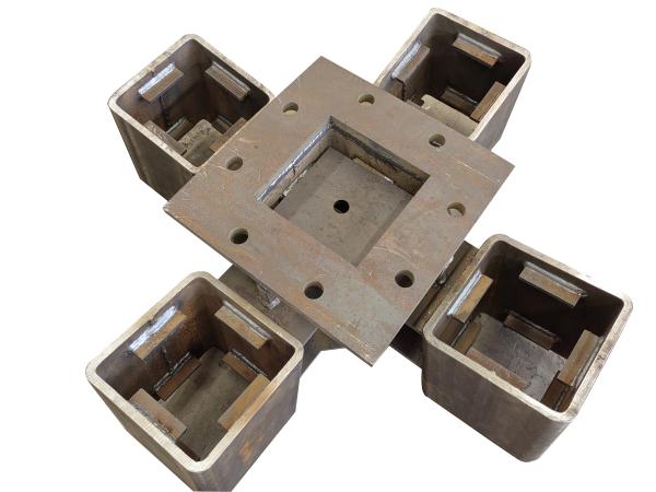 Transmission Tower Foundation Steel Utility Grillages Base Connection