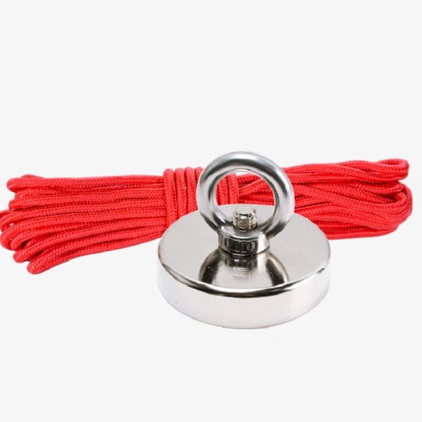 Super Strong Pot Fishing Magnet 1000LBS Fishing Neodymium Magnet Set for Pulling Force Kit