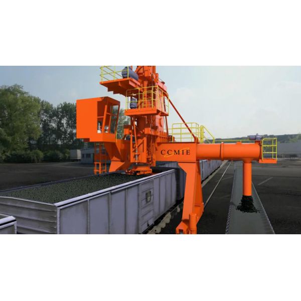 Closed Vertical Screw Material Handling Machine / Bulk Material Handling Equipment