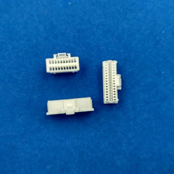 1.0mm Pitch Wire To Board Connector Housing Equivalent For Molex 501189  With Brass Contact PA66