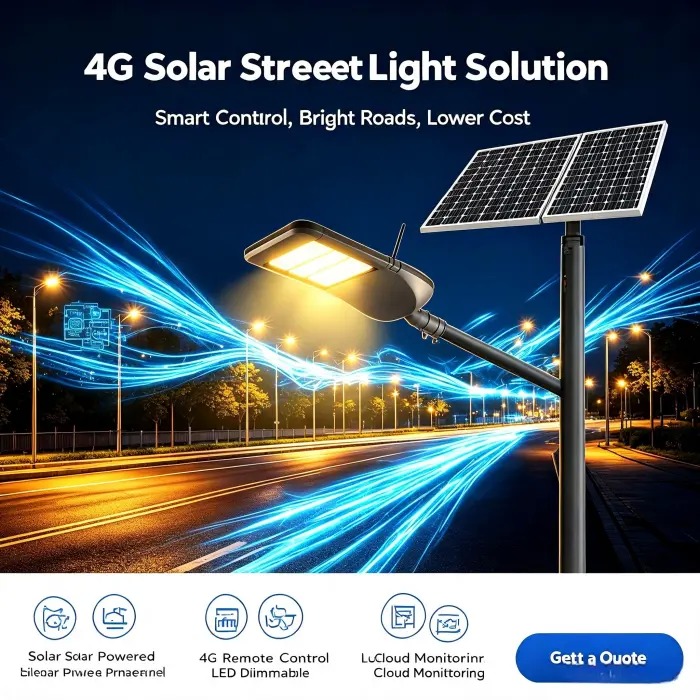 Smart City Street Light | Intelligent Management, Energy Saving Lamp for Highway & Residential Area