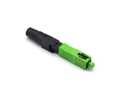 Conecte rapidamente conectores da fibra ótica, campo do SC APC 60mm - conector instalável