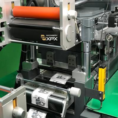 Estampagem a quente Máquina de corte a óleo de etiqueta adesiva de tela plana 380V