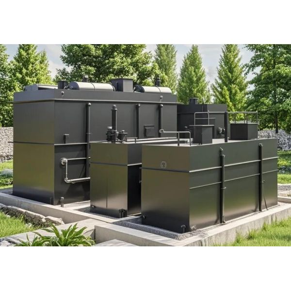 Integrated Wastewater Treatment Equipment 1.5kW-30kW Hospital Wastewater Treatment Plant