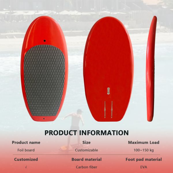 Water Sports Wing Foil Carbon Fiber Wakesurf Board Hydrofoil Wind Surfing