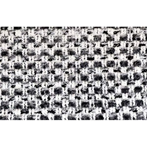 100% Polyester Chenille Classic Plaid Texture Fabric for Sofa