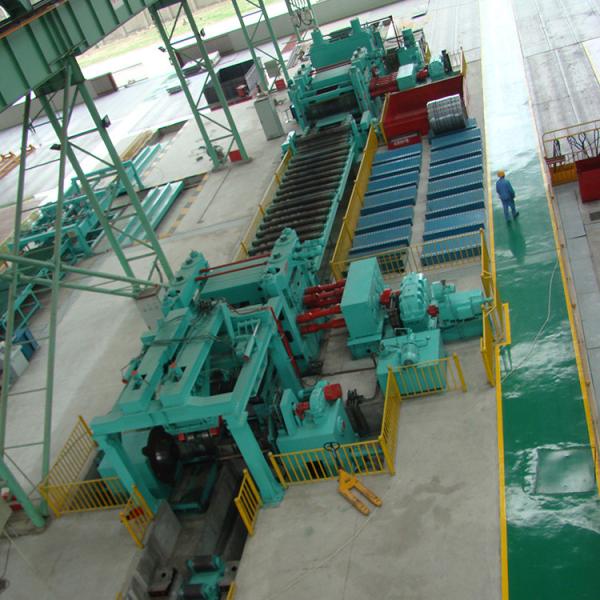 Heavy Duty Stainless Steel Cut To Length Machine Slitting PLC control