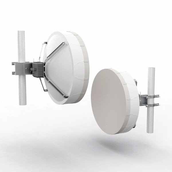 Broadband Microwave Parabolic Antenna for Voice Data and Video Transmission