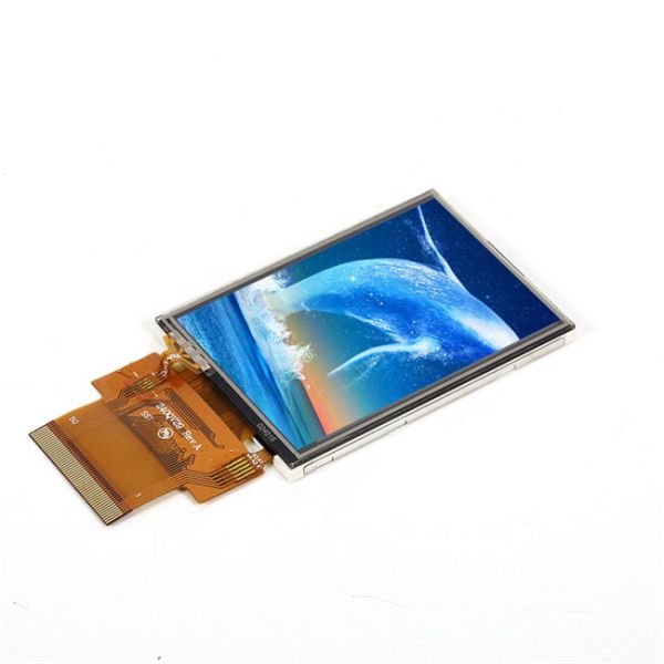 2.4" RTP 230nits Tft Lcd Display 240*320 With Resistive Touch