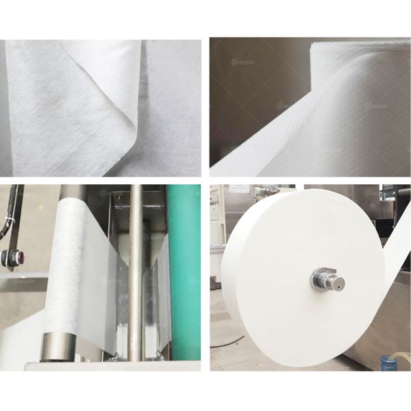 Single Wet Wipe Tissue Making Machinery Cutting Packaging Wet Wipes Machine Online Support
