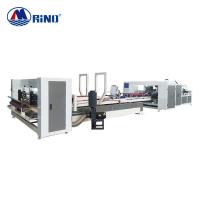 60pcs/Min Stitching Folder Gluing Machine máquina ondulada da cartonagem de 3 dobras