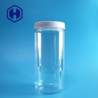 Pot dégrossi droit de nouille d'ANIMAL FAMILIER en plastique clair des pâtes 1080ml avec le couvercle de vis