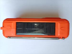 SOS Emergency Solar Hand Crank Radio 3V Dynamo Band Speaker Disaster Prevention