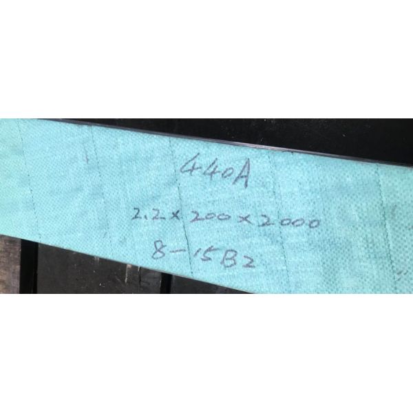 Высокоуглеродные 440A листы из нержавеющей стали 440A пластины для ножей