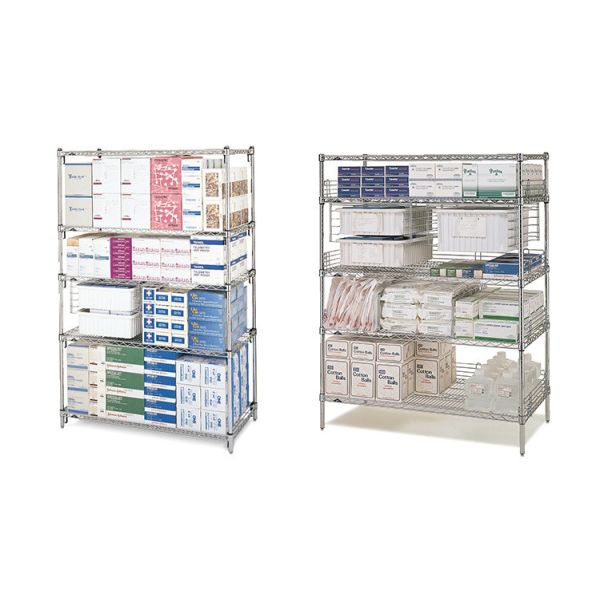 42" x 60" solutions commerciales de défilement ligne par ligne de stockage de