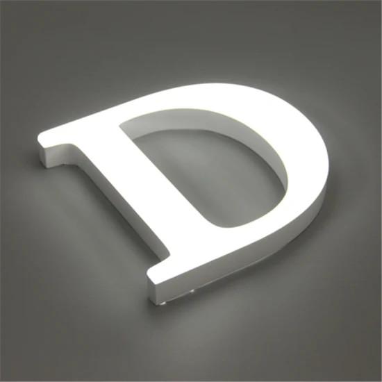 Contemporary Led Frontlit Sign Custom Led Letter Sign Weather Proof