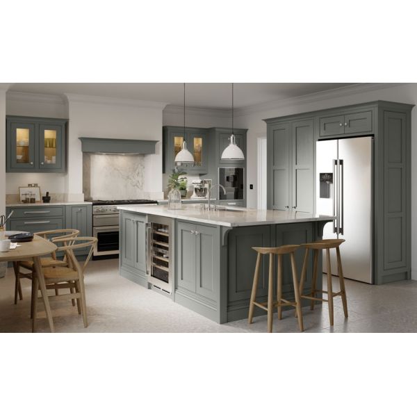 3m Long Small Plywood Kitchen Cabinets Modern With Breakfast Counter