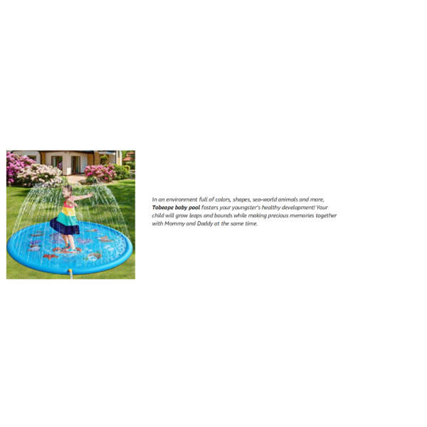 LC Air Sprinkler Pad Splash Play Mat 59