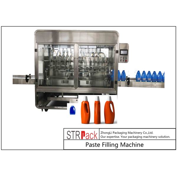 сопла заполняя машины 12 тензида жидкости прачечной доказательства потека 0.5-5L 3000 B/H