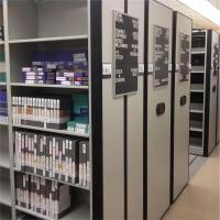 Compact Mobile Racking System , Mobile File Shelving Customized Size