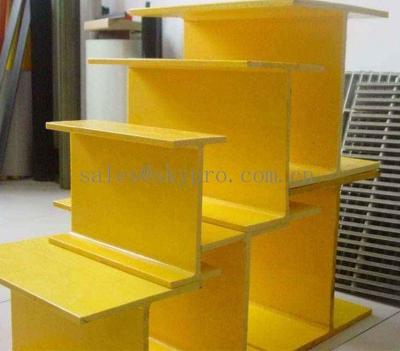 Corrosion and chemical resistance pultruded FRP profiles instructure type U / C  /  I /  H beam