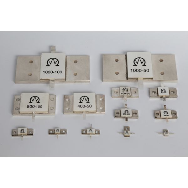 1000W 0.1 Ohm Ceramic Composition High Power RF Flange Resistor