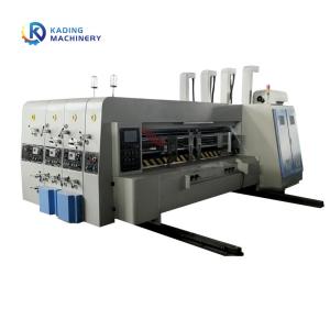 Water Based Ink Carton Box Printing Machine Of High Speed