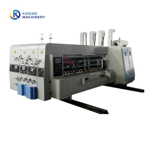Water Based Ink Carton Box Printing Machine Of High Speed