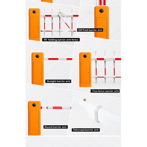 Первое поколение 220V/110V переменного тока Барьерная дверь Безопасность бум-барьер с охлаждающим вентилятором и интерфейсом светофора RS485