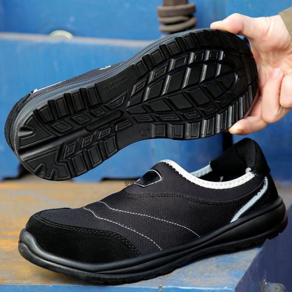 Kevlar Mid Sole Anti Proof Industrial Safety Boots Work Unisex PU Suede