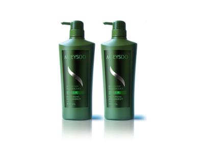 Elegant Dark HDPE Cosmetic Bottles / 520ml Organic Shampoo Green Bottle