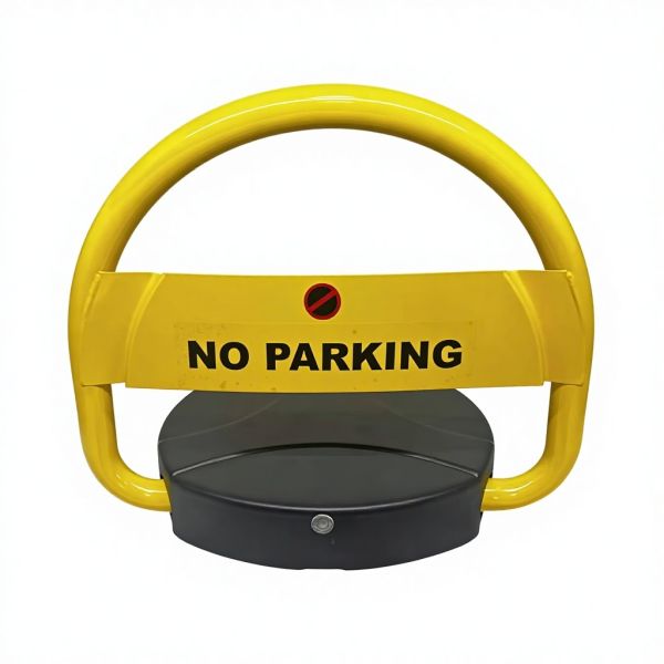 Yellow Car Parking Locks Waterproof Remote Control Parking Lot Lock