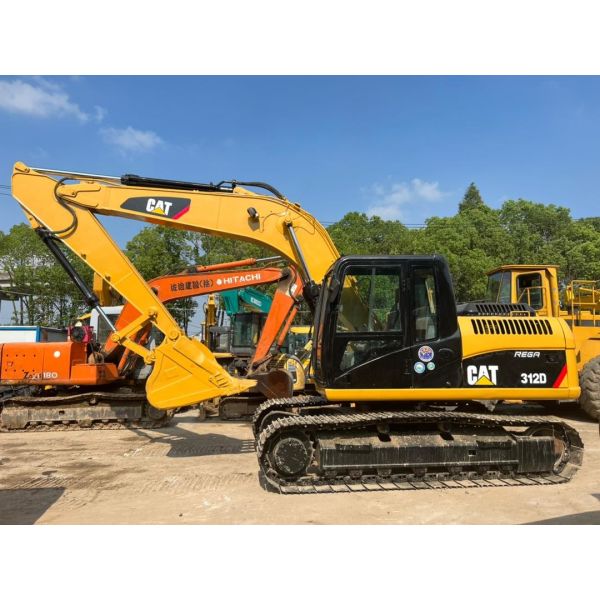 Original Japan 312D Used Caterpillar High Efficiency For Construction Site