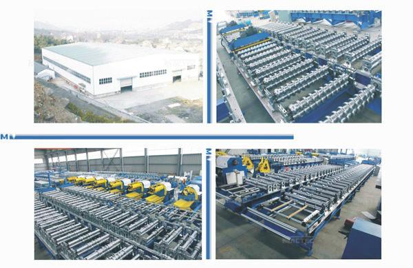 double roll forming roofing machine