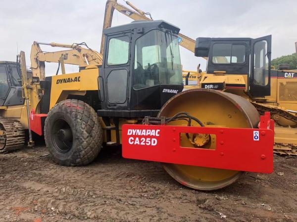 Second Hand Dynapac CA25D CA30D Road Roller Compactor Machine with Excellent Performance