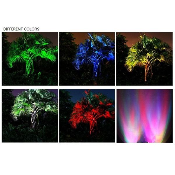 OEM Solar LED SpotLight Black Solar Panel Wall Light